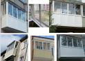 Остекление, отделка балконов и лоджий